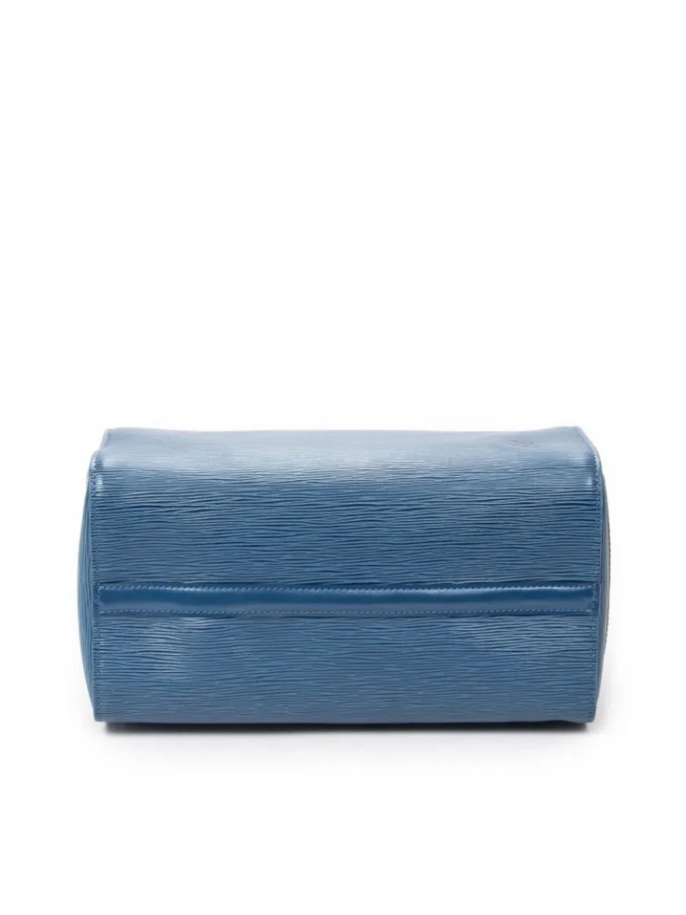 ★SOLD★ Louis Vuitton Speedy Blue Epi Handbag - Picture 6 of 10